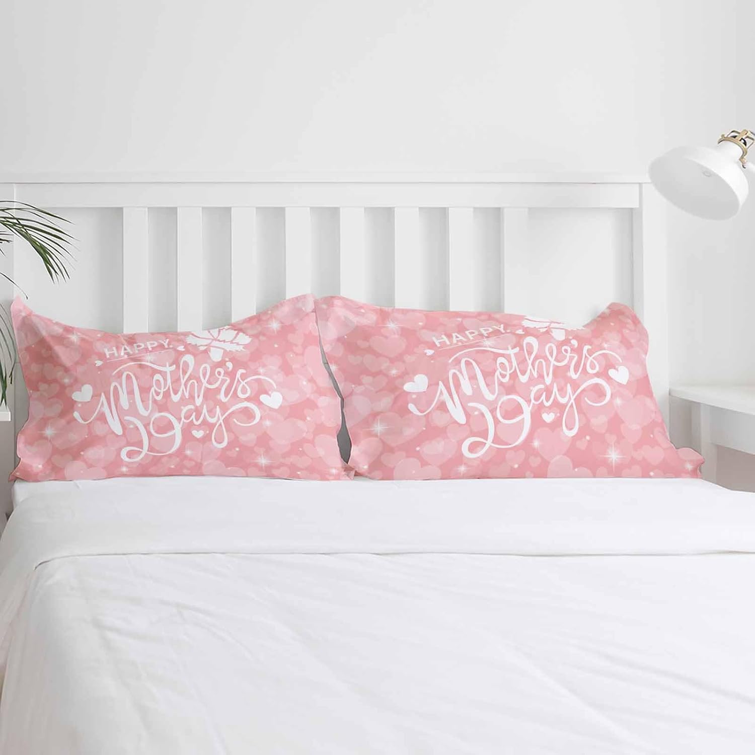 Happy Mothers Day Duvet Cover Twin Size Soft Microfiber Set