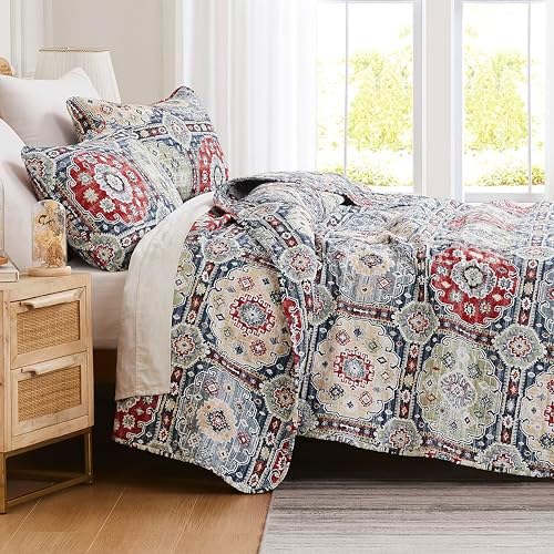 Southshore Fine Living Kilim Collection Oversized Queen Quilt Set