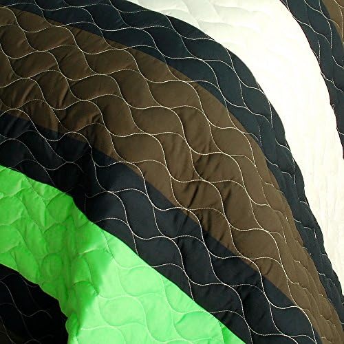 Onitiva Lemon Tree 3PC Quilt Set Full Queen Size