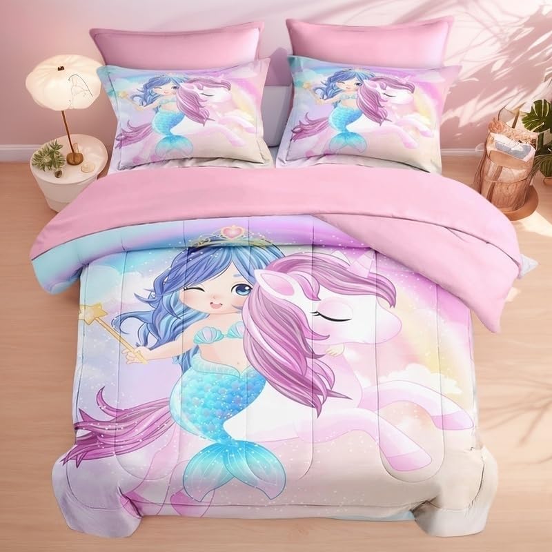 WeCozy Twin Comforter Set with Pillowcase Sham 1