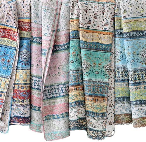 HORIMOTE HOME Boho Style Queen Quilt Set 1