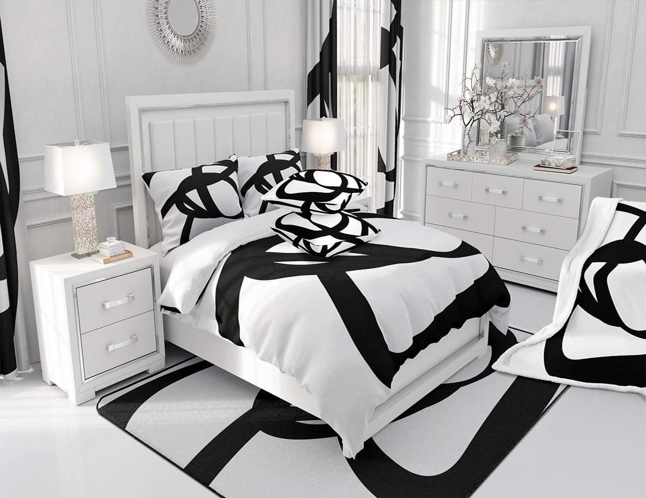Stripe Line King Size Kids Bed Sheet Set