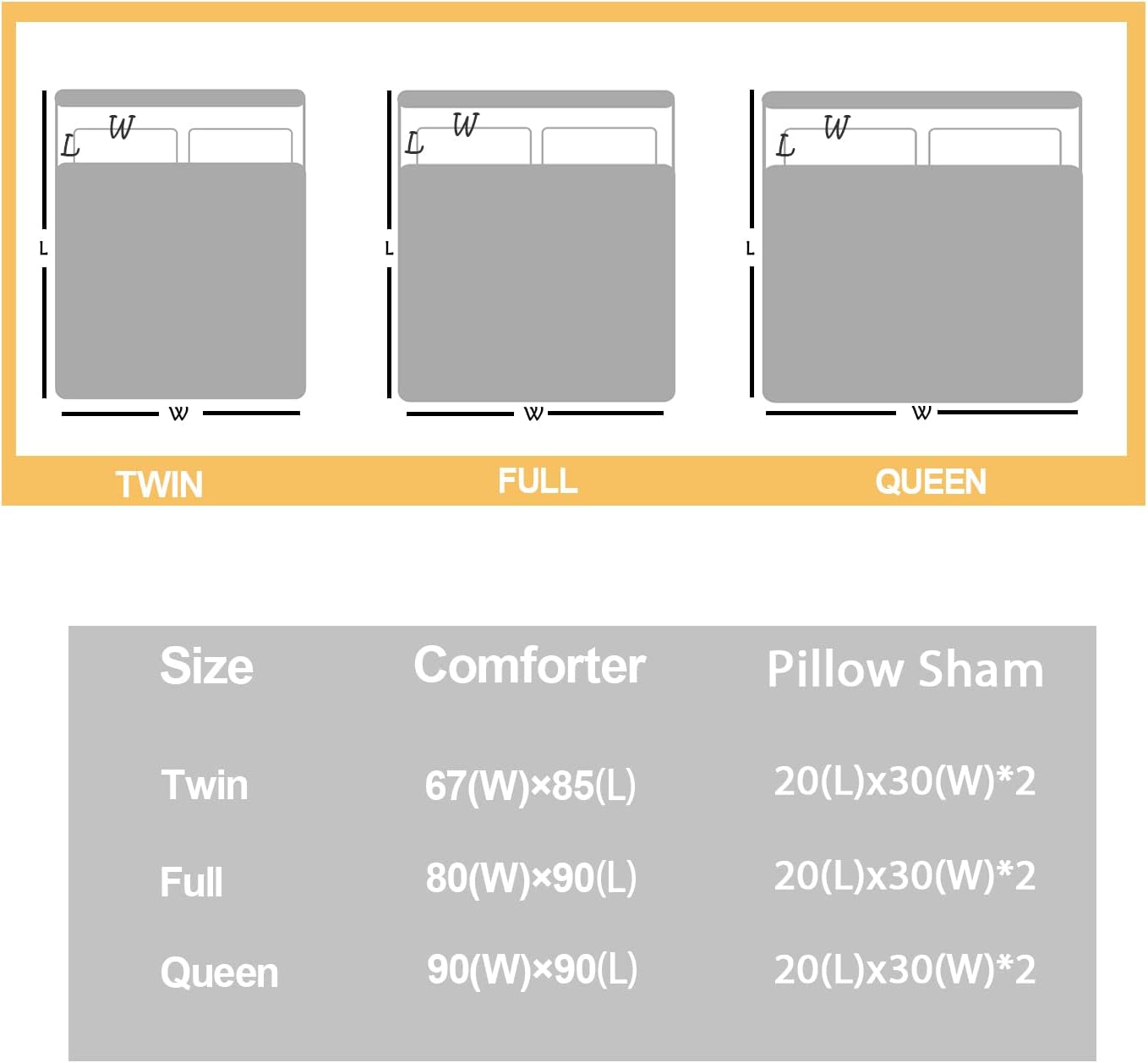 HOSIMA Butterfly Comforter Set Queen Size