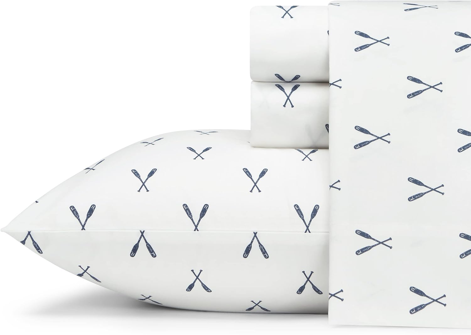 Eddie Bauer Twin XL Sheet Set - 100 Cotton Percale
