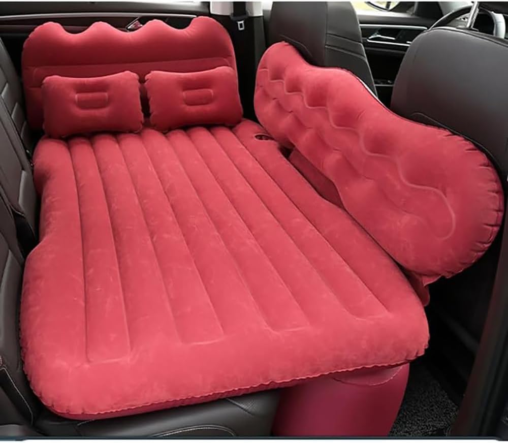 Car Inflatable Mattress for Audi A6 C8 Kombi 2018-2024 Red
