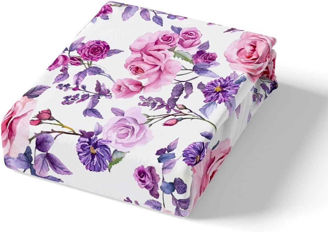 Feelyou Rose Bed Sheet Set for Kids