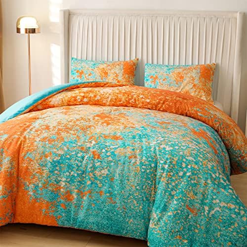 Aimuan Abstract Blue Comforter Set for Kids Teen 1