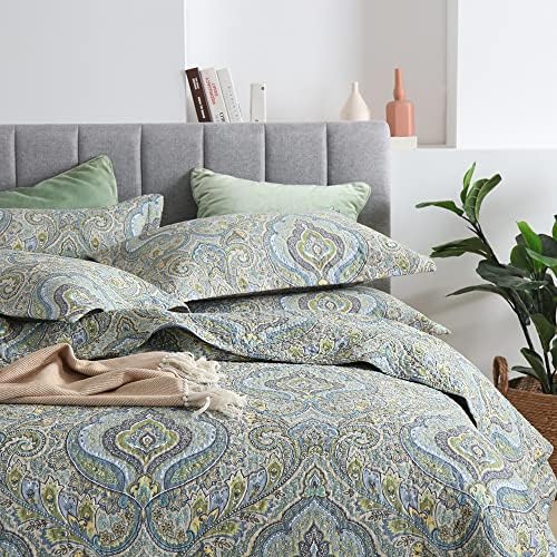Autumn Dream Cotton Quilt Set 3-Piece King Size