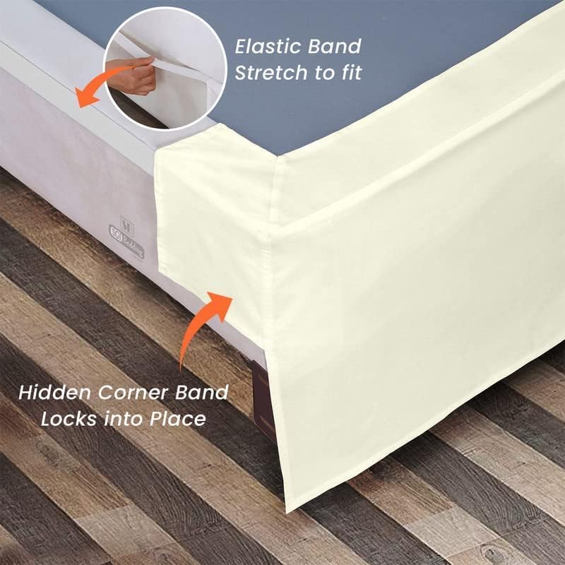 Comfort Bedding Collection Magic Bed Skirt King Size 1