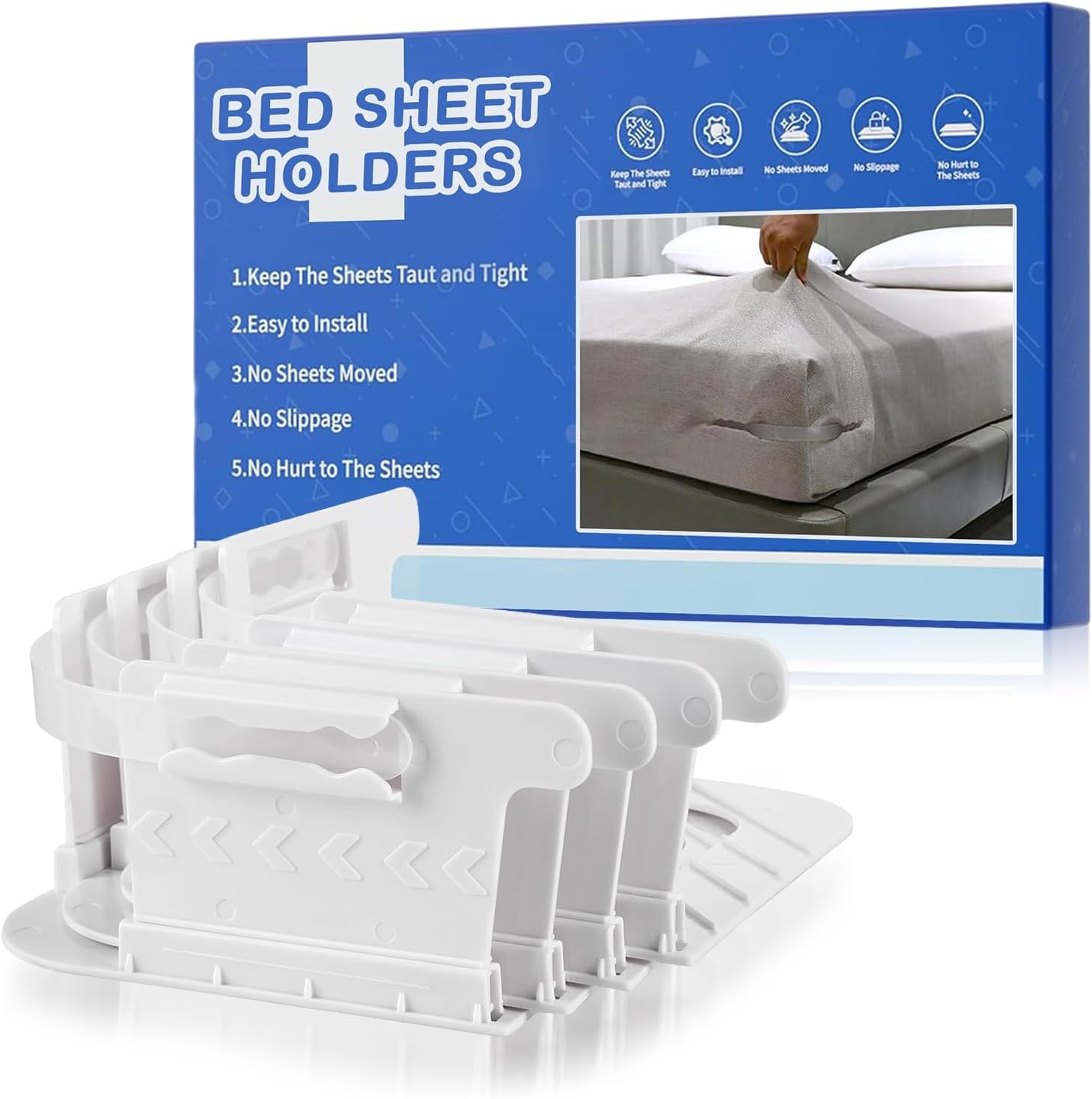 Mr Wrinkle Heavy-Duty Sheet Holders