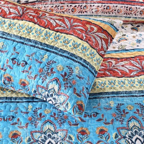 HORIMOTE HOME Boho Style Queen Quilt Set 1