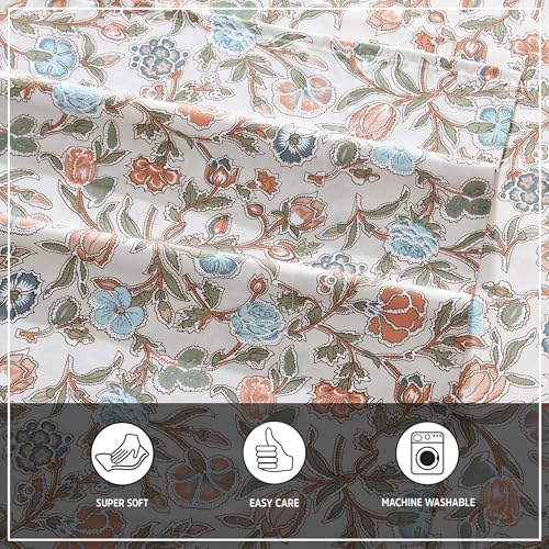 Wrangler King Sheet Set Westward Floral Design