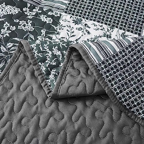Mybedsoul Plaid Patchwork Quilt Set California King