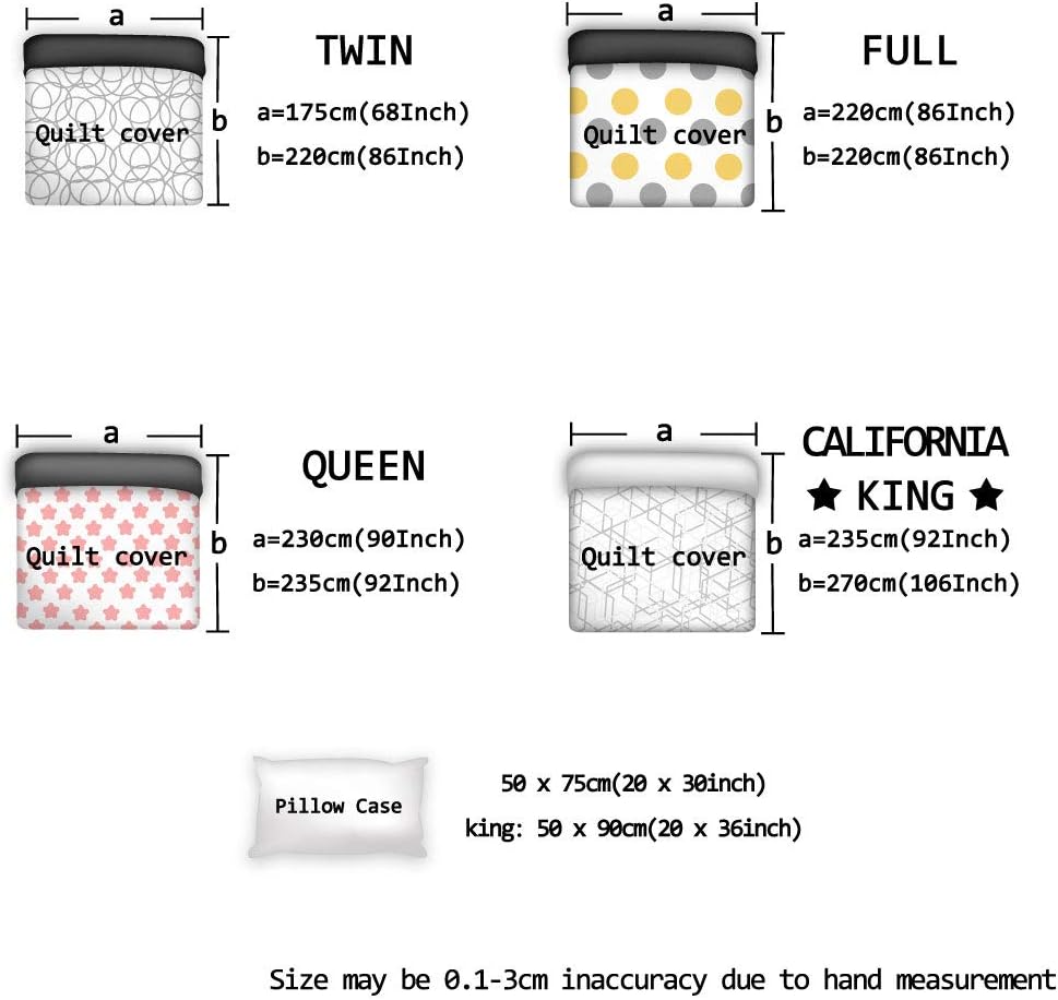 ZOE GARDEN Valentines Day Cal King Duvet Cover Set 1