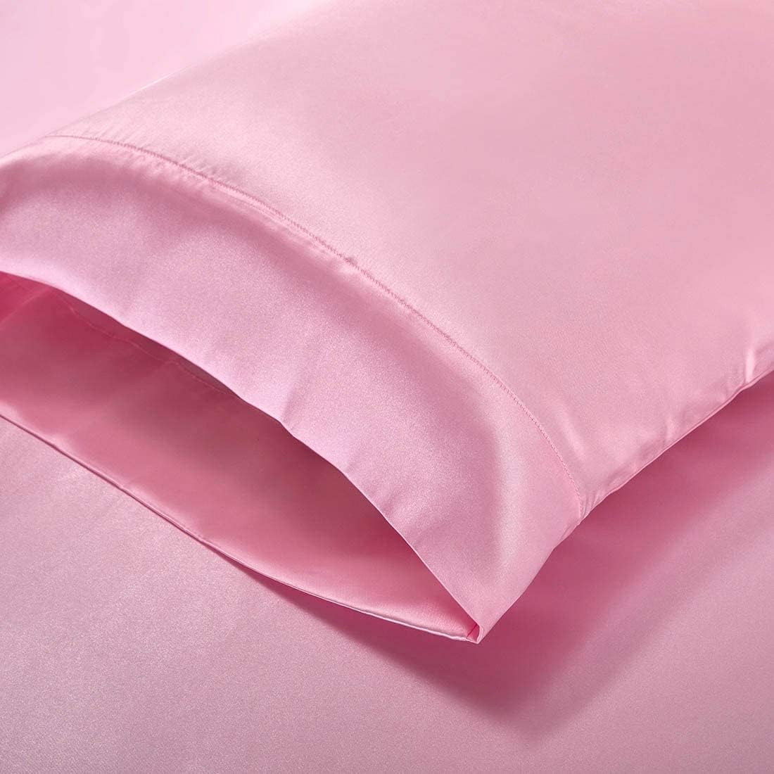Homiest 4pcs RV Short Queen Satin Sheets Set 1