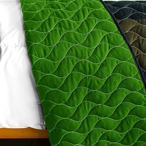 Onitiva Lemon Tree 3PC Quilt Set Full Queen Size