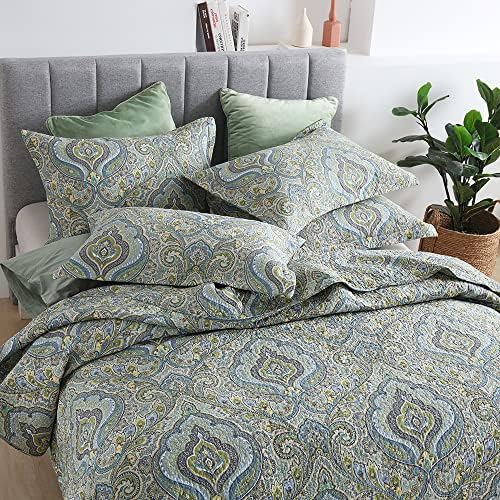 Autumn Dream Cotton Quilt Set 3-Piece King Size
