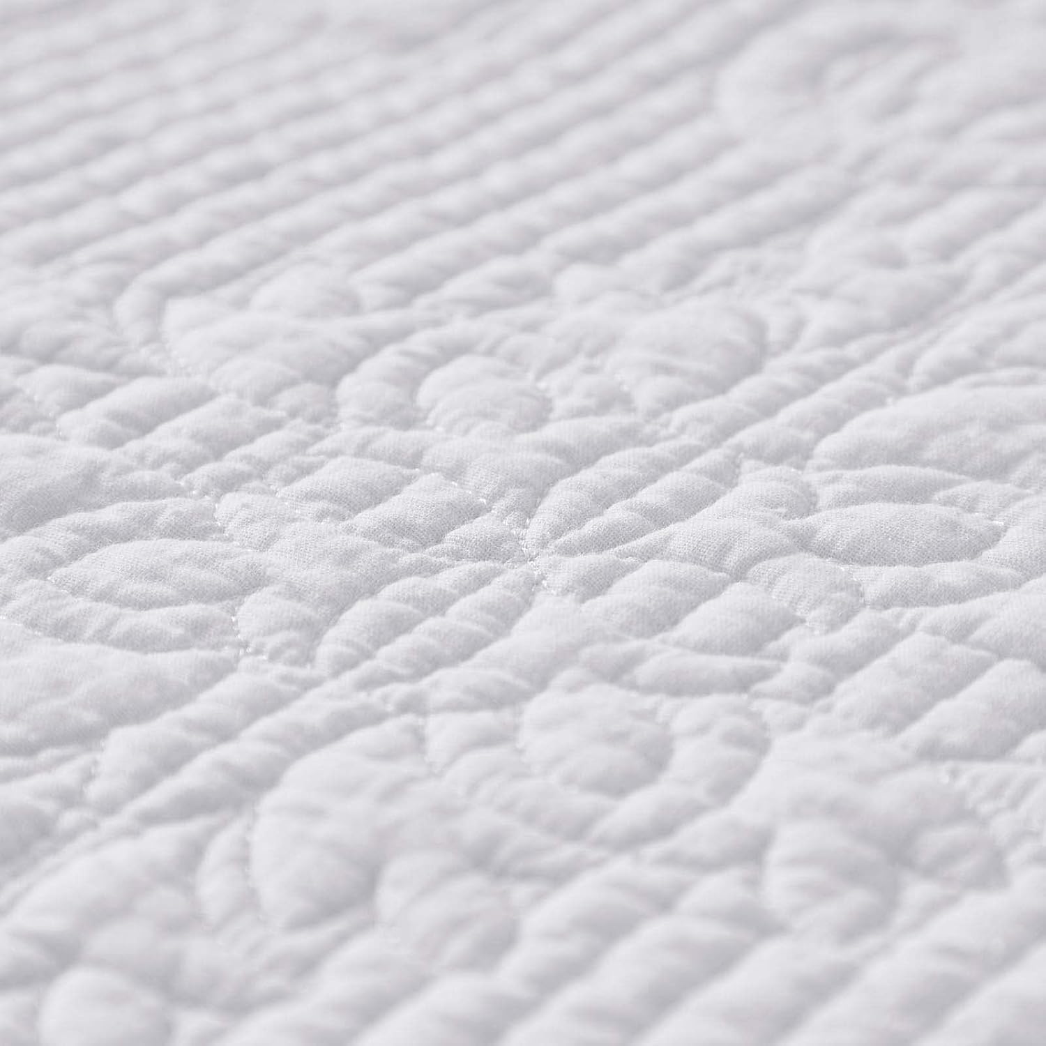 Brandream King Size Quilt Set 3-Piece Cotton Farmhouse
