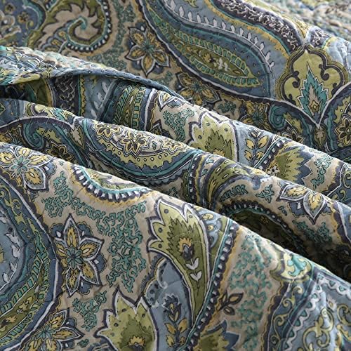 Autumn Dream Cotton Quilt Set 3-Piece King Size