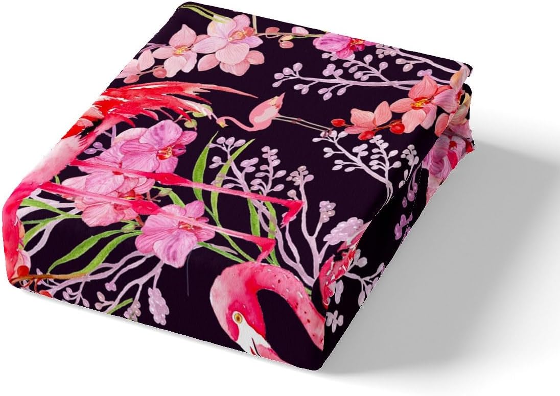Feelyou Pink Flamingo King Size Sheet Set 1