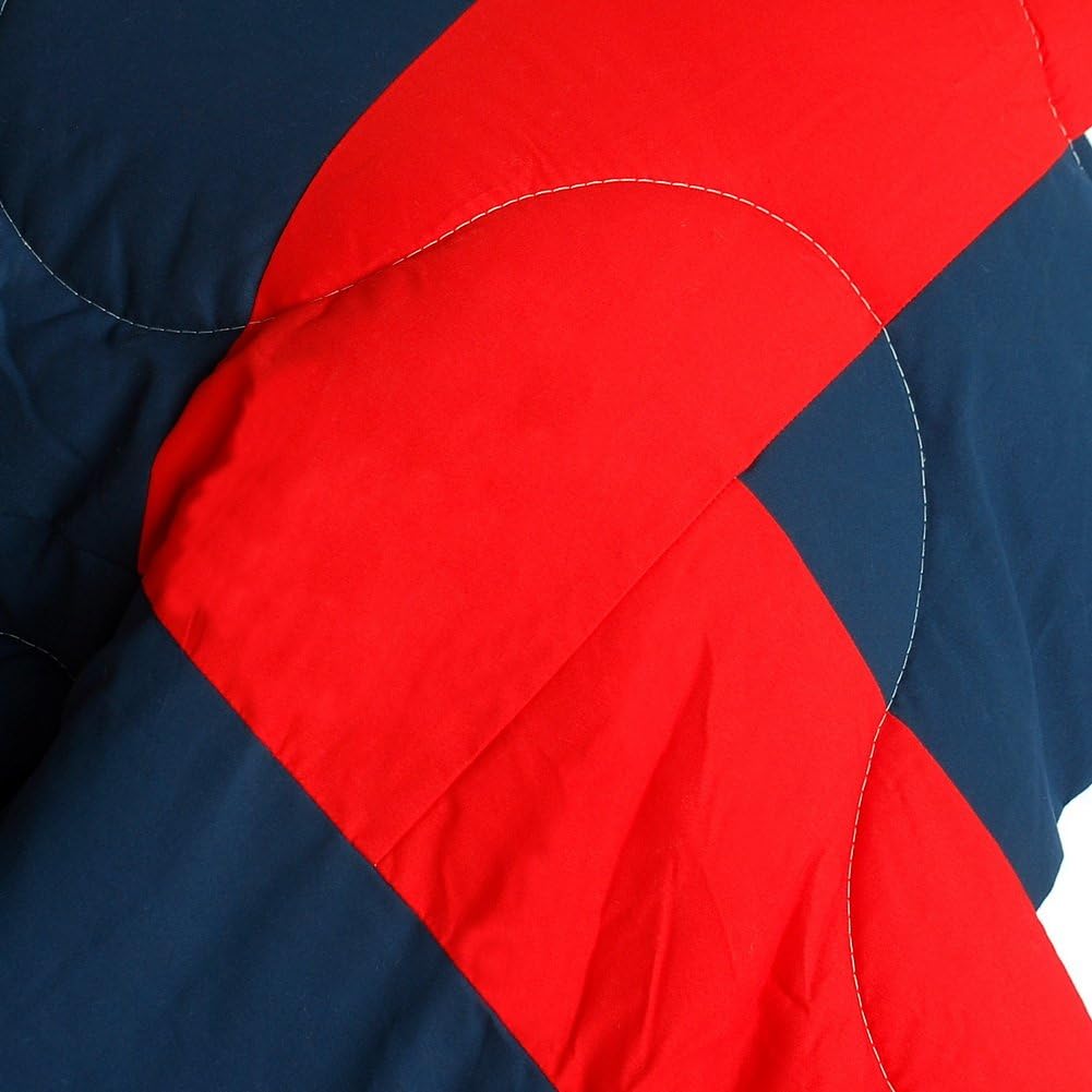 Onitiva Warm Cabin Quilted Patchwork Comforter Set Twin 1