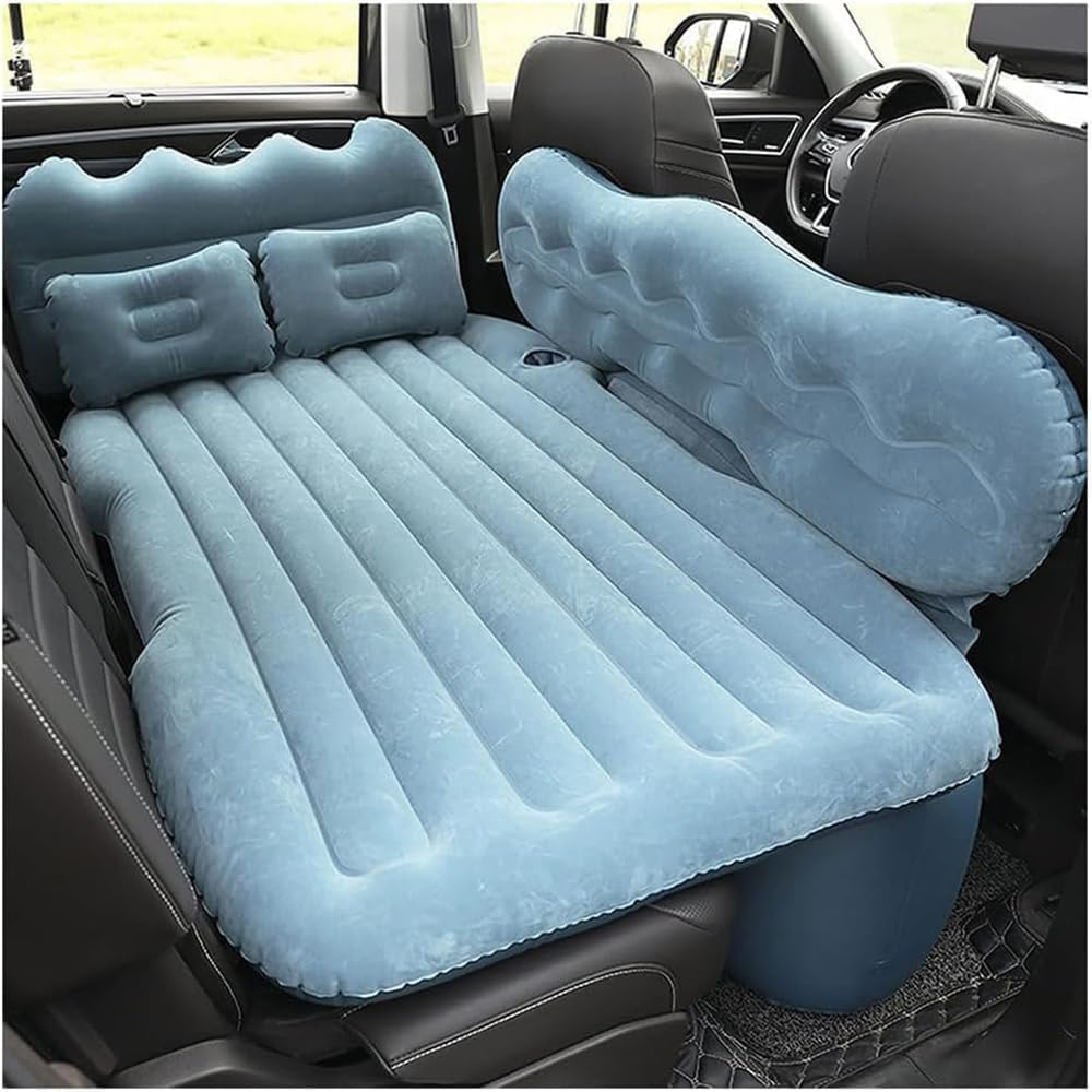 Car Inflatable Mattress for Citroen Ds7 Crossback 2018-2023 Portable Blue