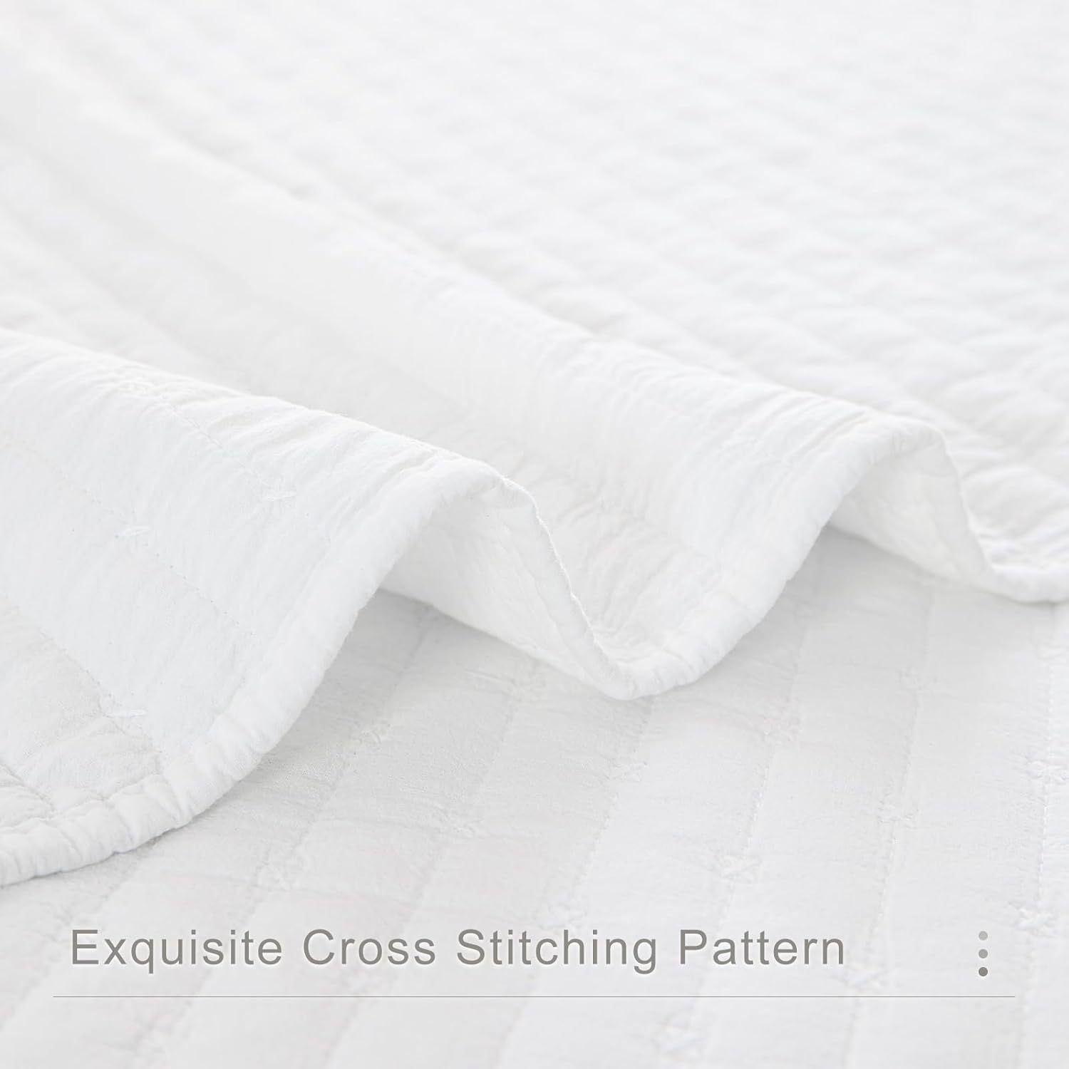 Masaca Oversized King Bedspread Set 3 Pieces