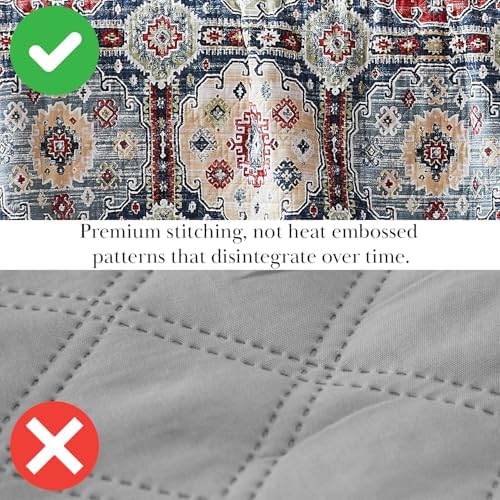 Southshore Fine Living Kilim Collection Oversized Queen Quilt Set