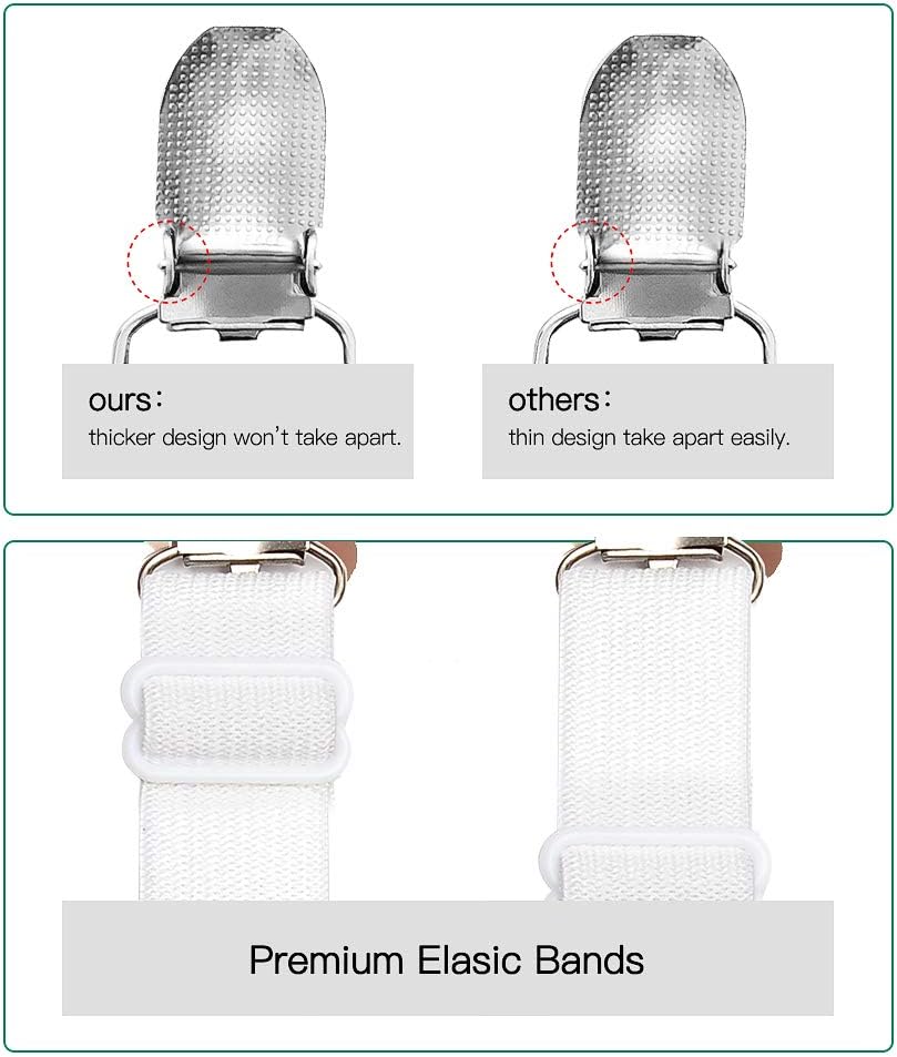 Goodtimes Adjustable Sheet Straps 8 Pack