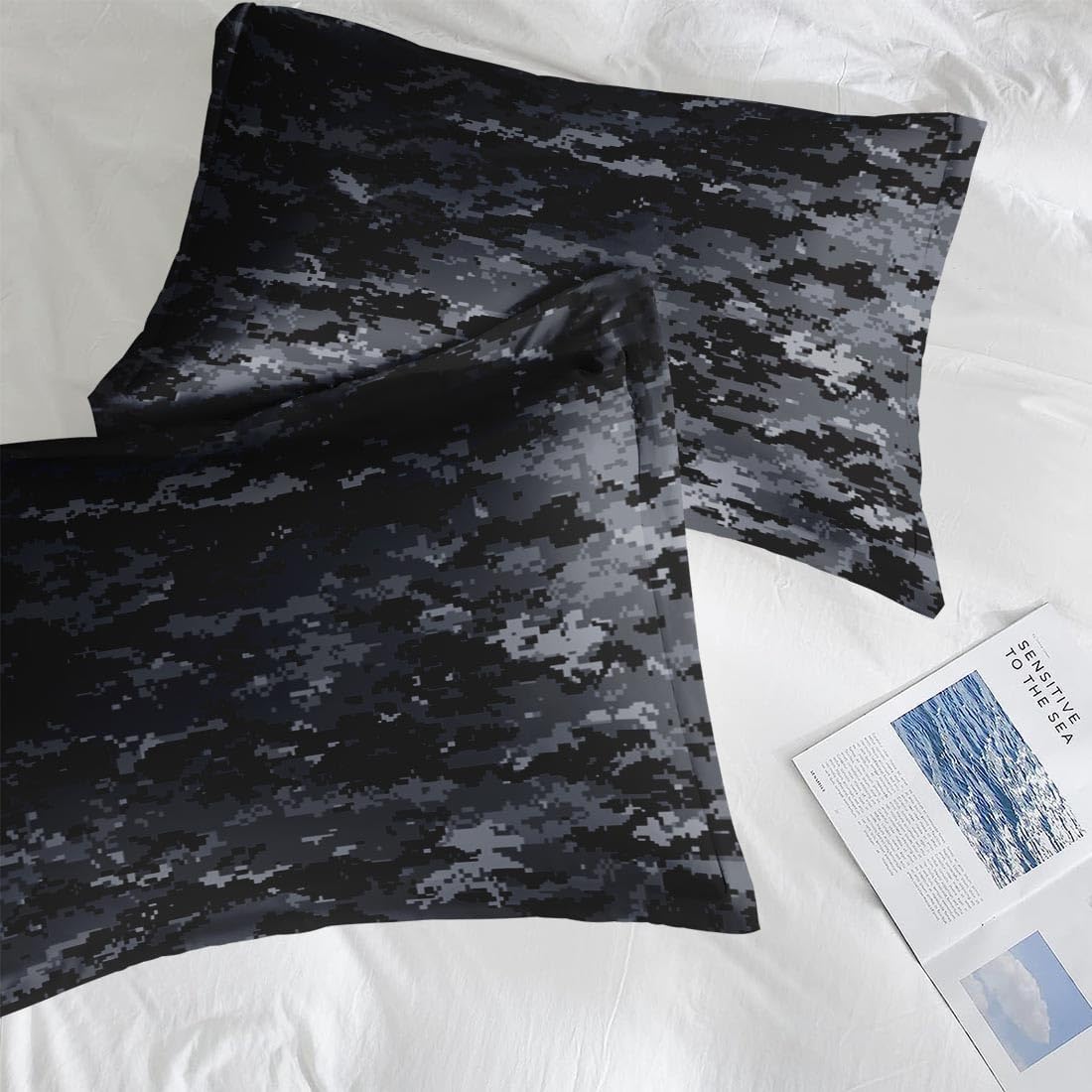 Pamnest Camouflage Comforter Set 7 Pcs Full Size 1