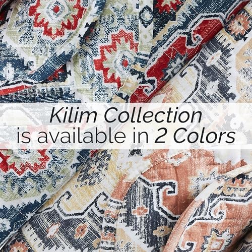 Southshore Fine Living Kilim Collection Oversized Queen Quilt Set