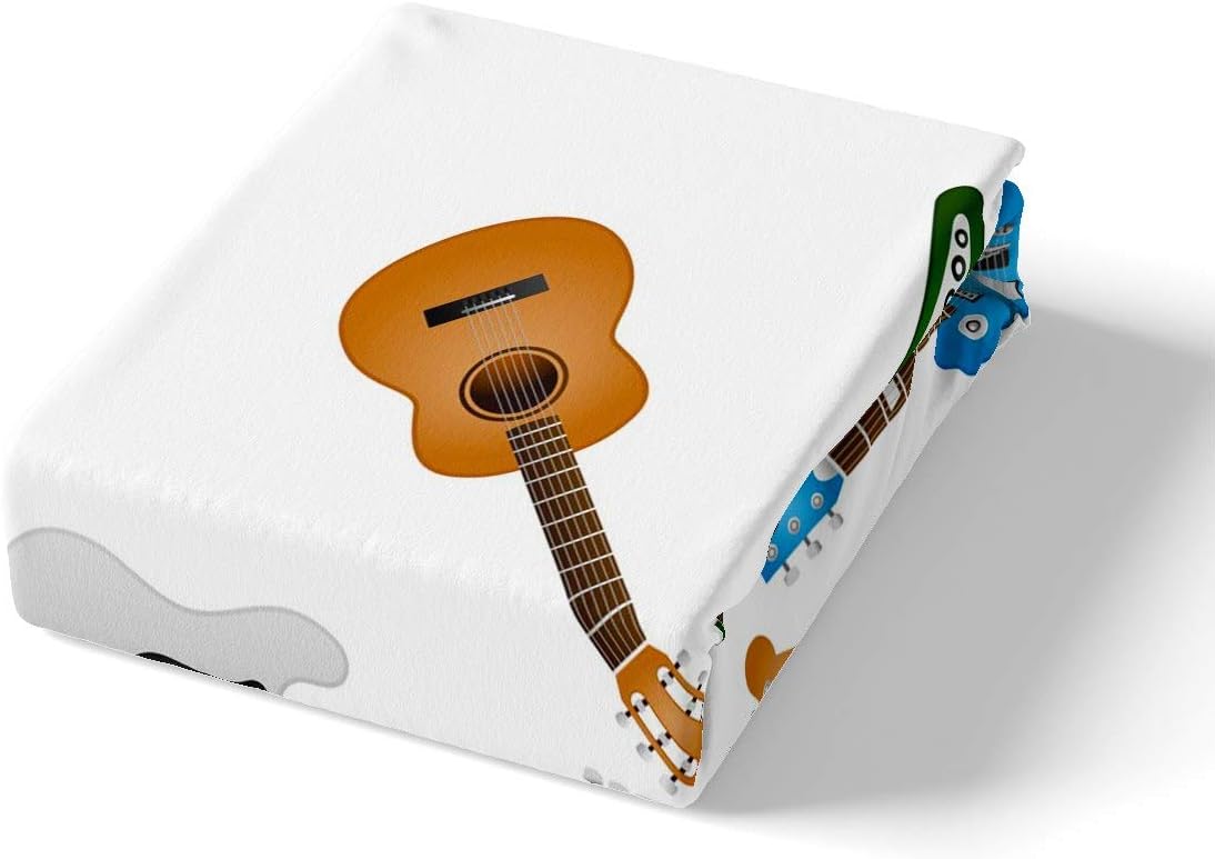 Feelyou Guitar Bed Sheet Set for Kids