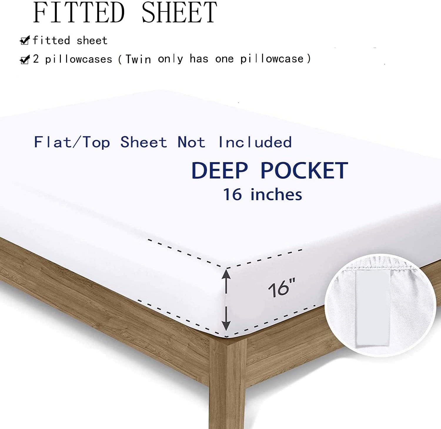 Erosebridal Baseball Bat Flag Fitted Sheet Set