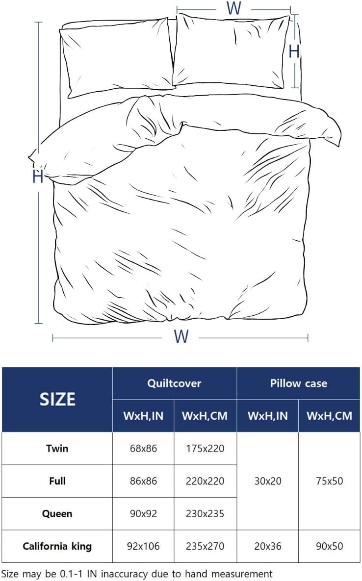 ZOE GARDEN Groundhog Day Duvet Cover Set 3 Piece