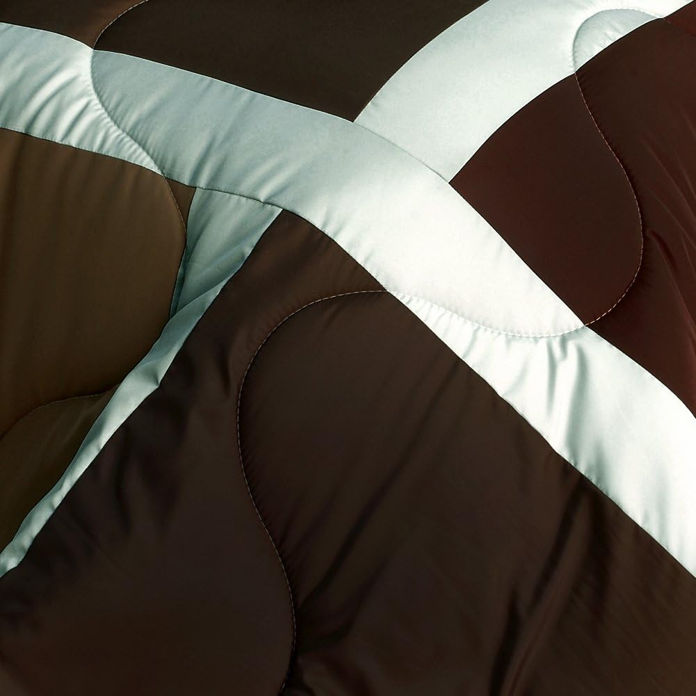 Onitiva New Melody Quilted Patchwork Comforter Set Twin
