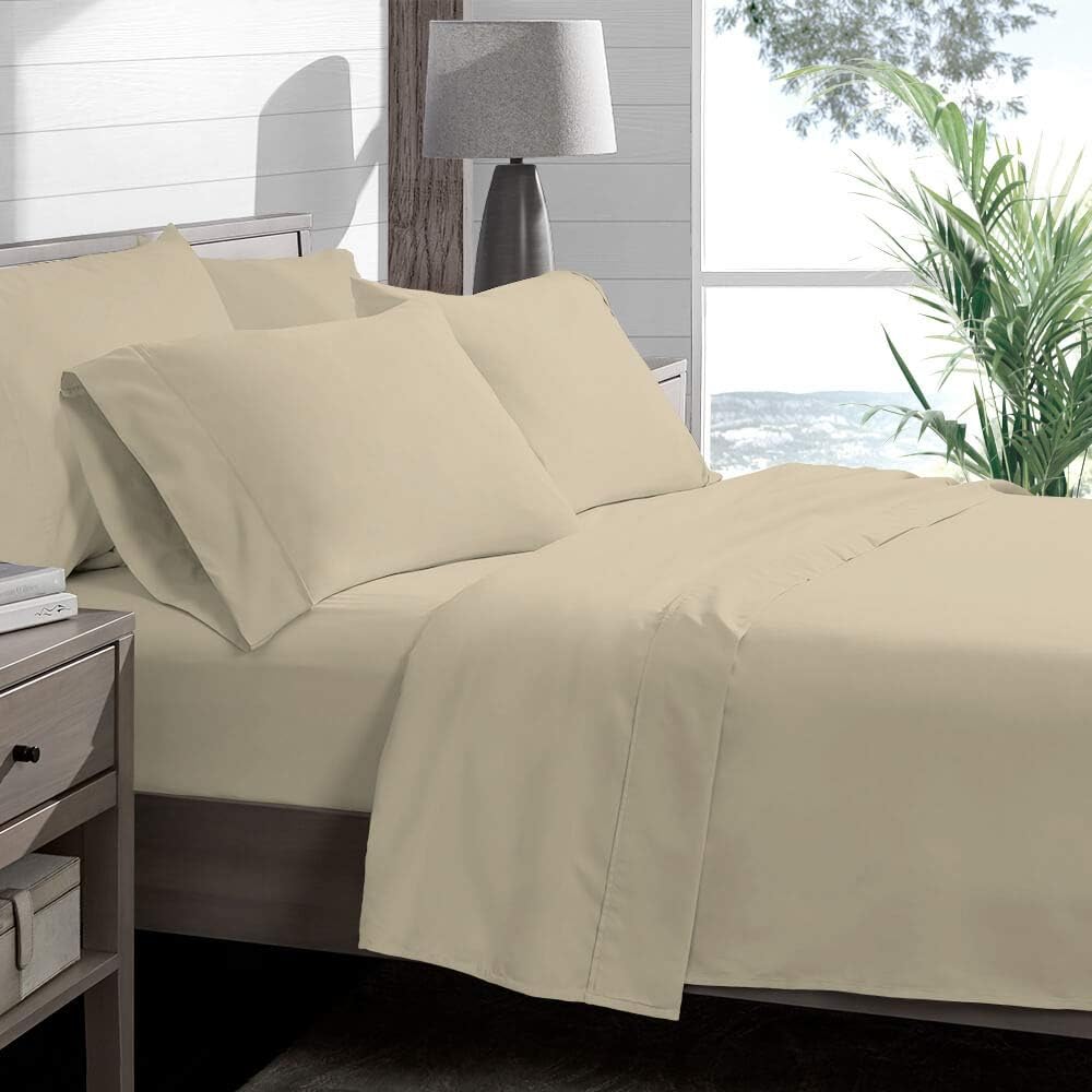 Bare Home Twin XL Coverlet Set Microfiber Sheet Set
