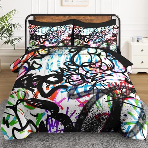 WeCozy 7 Pcs Comforter Set with Pillowcases and Shams 1