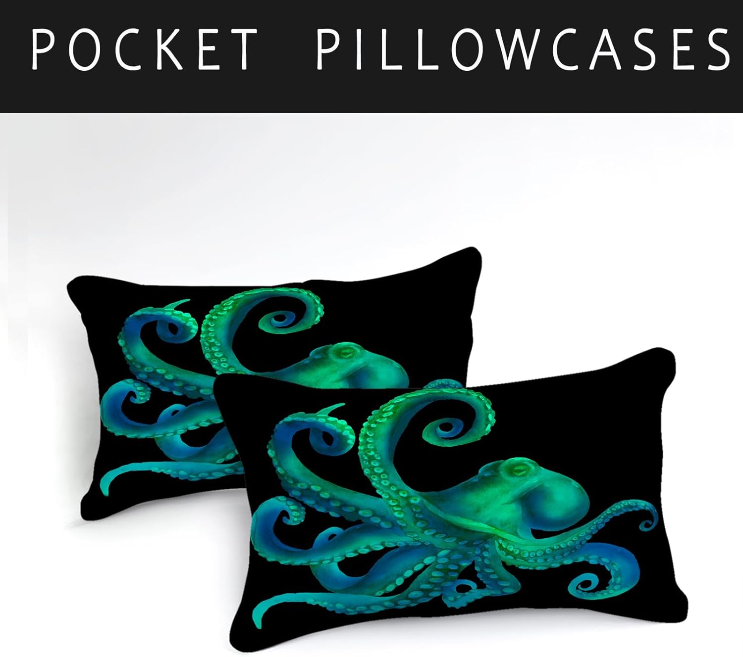 Bedbay Ocean Octopus Queen Comforter Set
