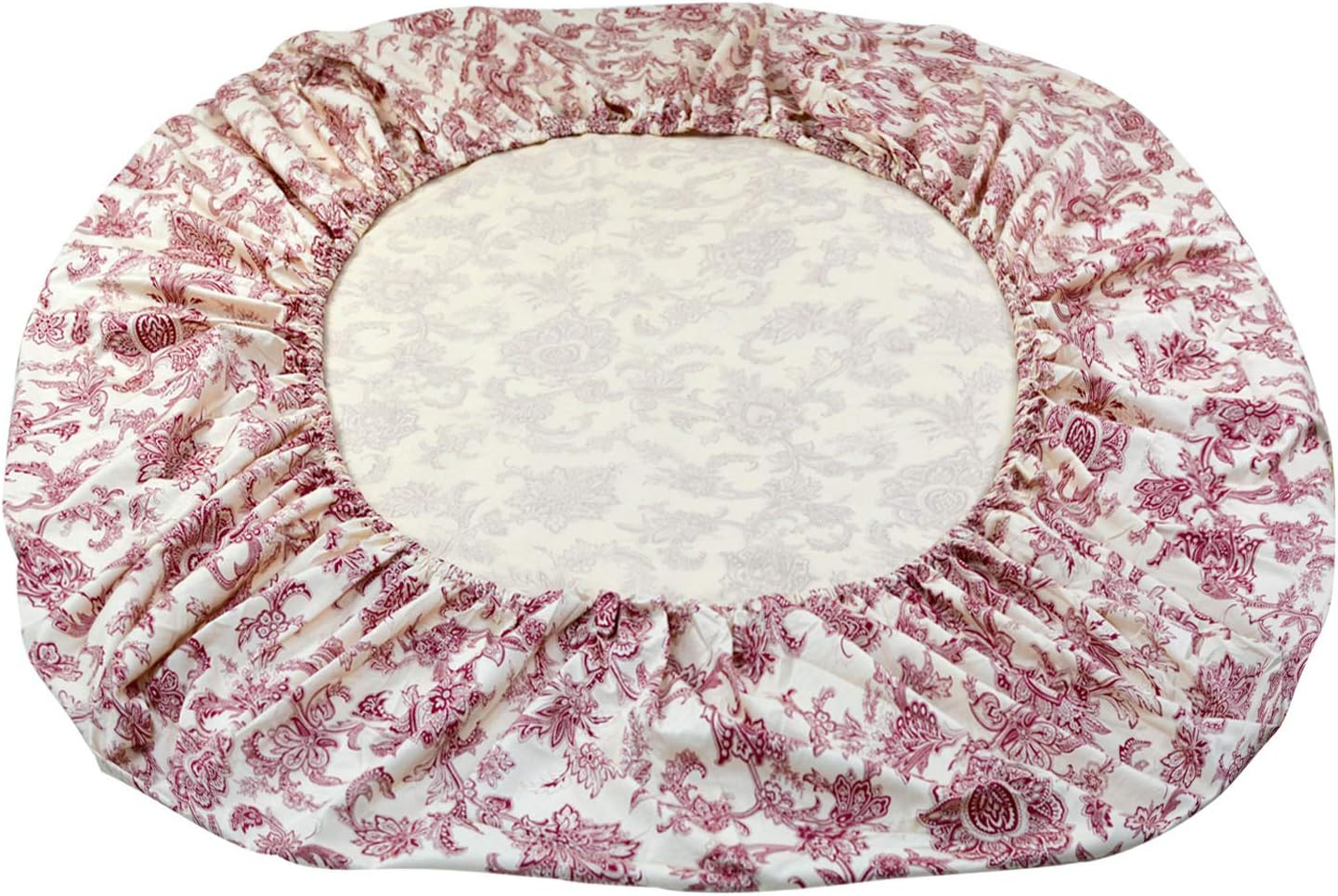 FADFAY Red Floral Bedding 4 Piece Twin XL Set