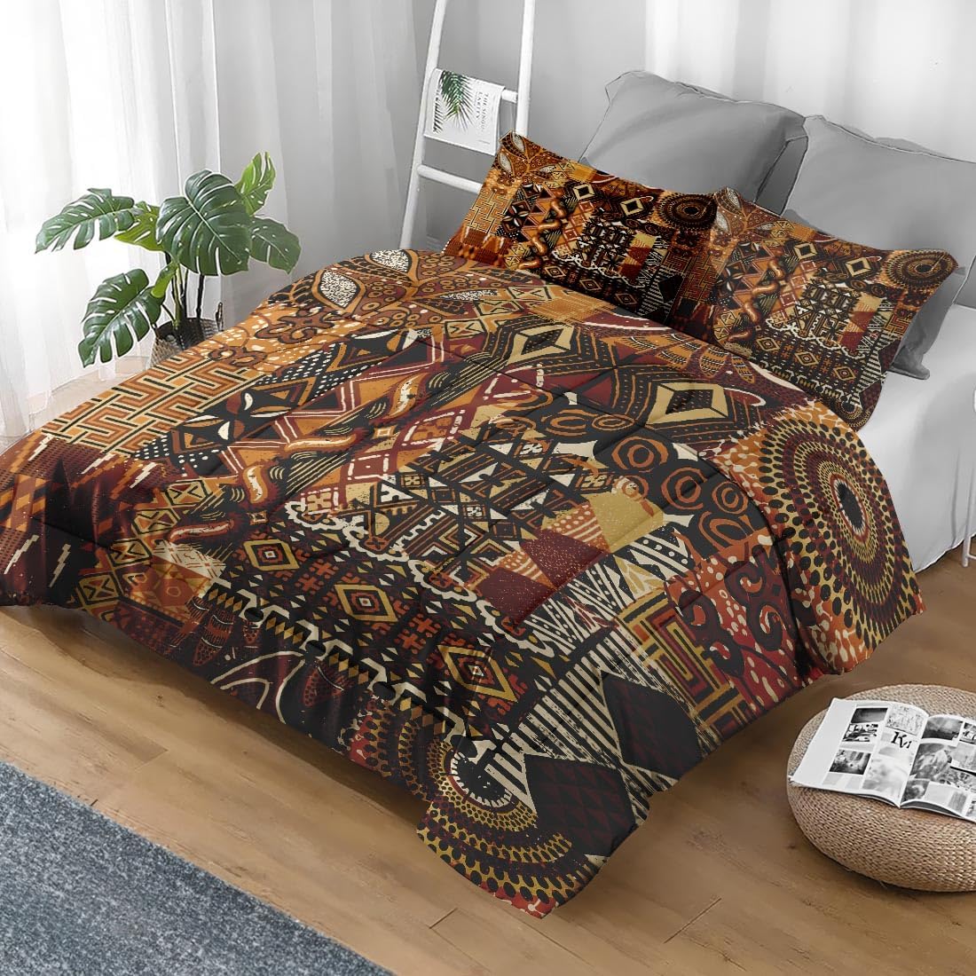 Pamnest Comforter Set Queen Size with Pillowcase