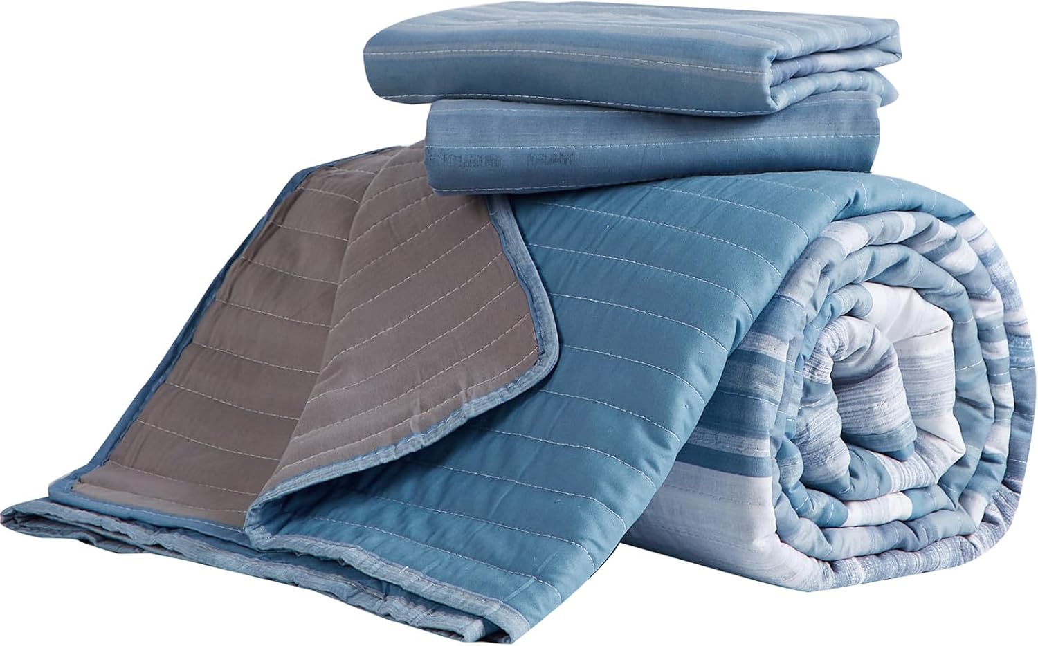 KAKIJUMN Twin Quilt Set with Pillow Sham