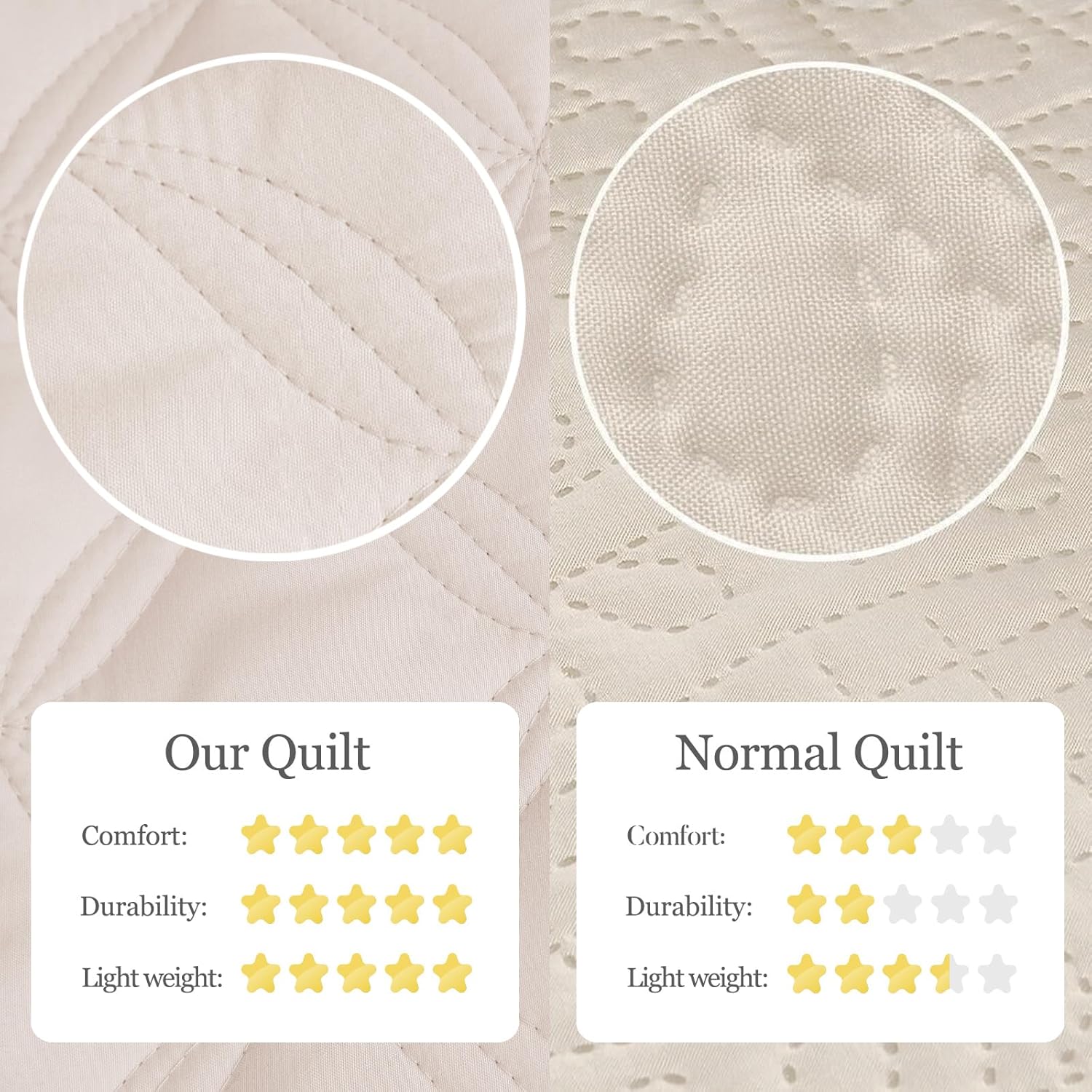 Exclusivo Mezcla Full Queen Quilt Set 3 Pieces