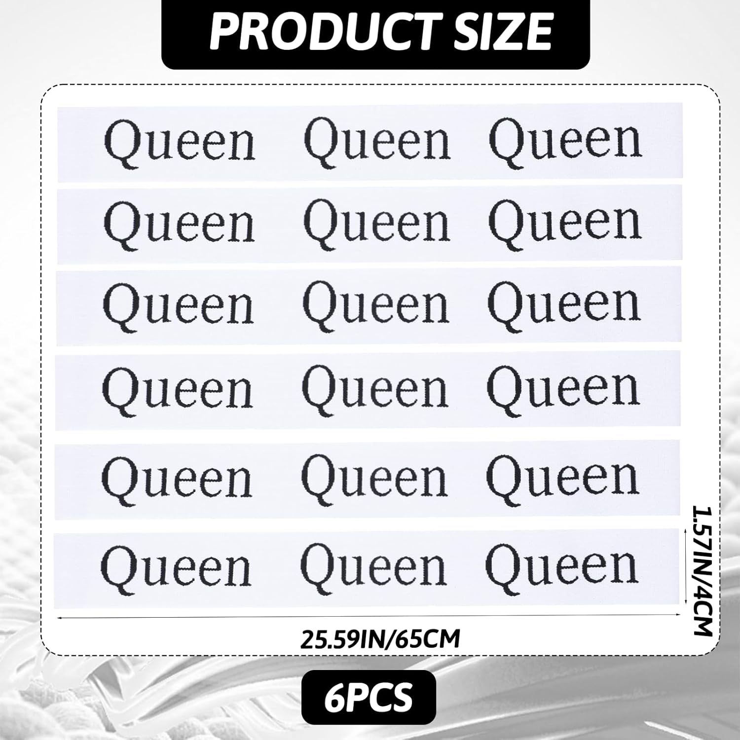 6 Pcs Bed Sheet Organizer Bands with Labels