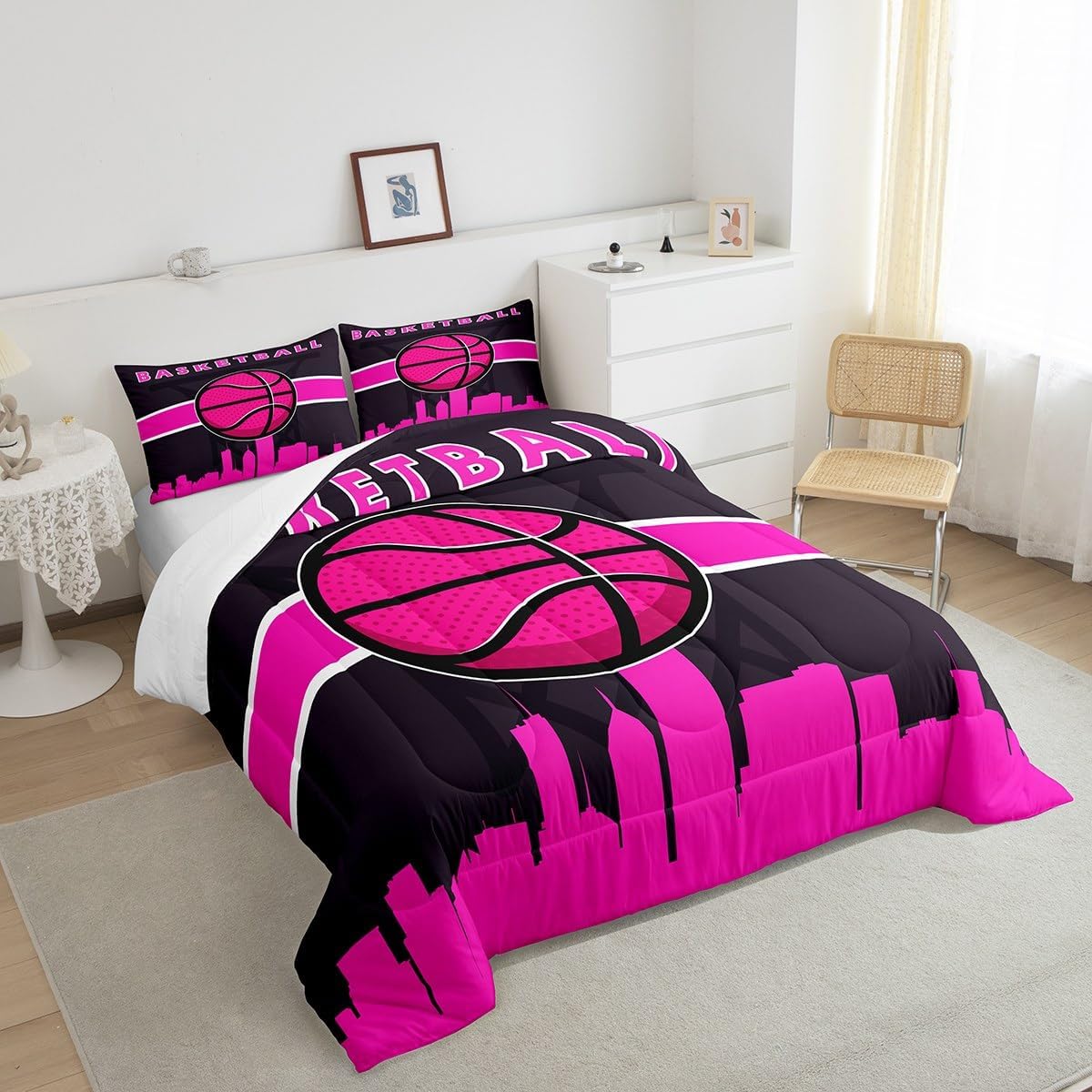Erosebridal Gamer Comforter Set for Girls Twin 2pcs
