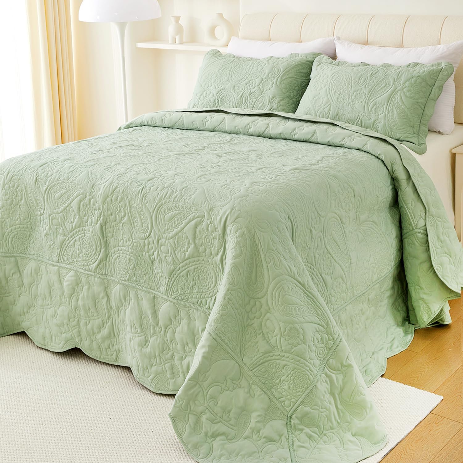EVENHUG Lightweight Reversible Quilt Set 3 Piece