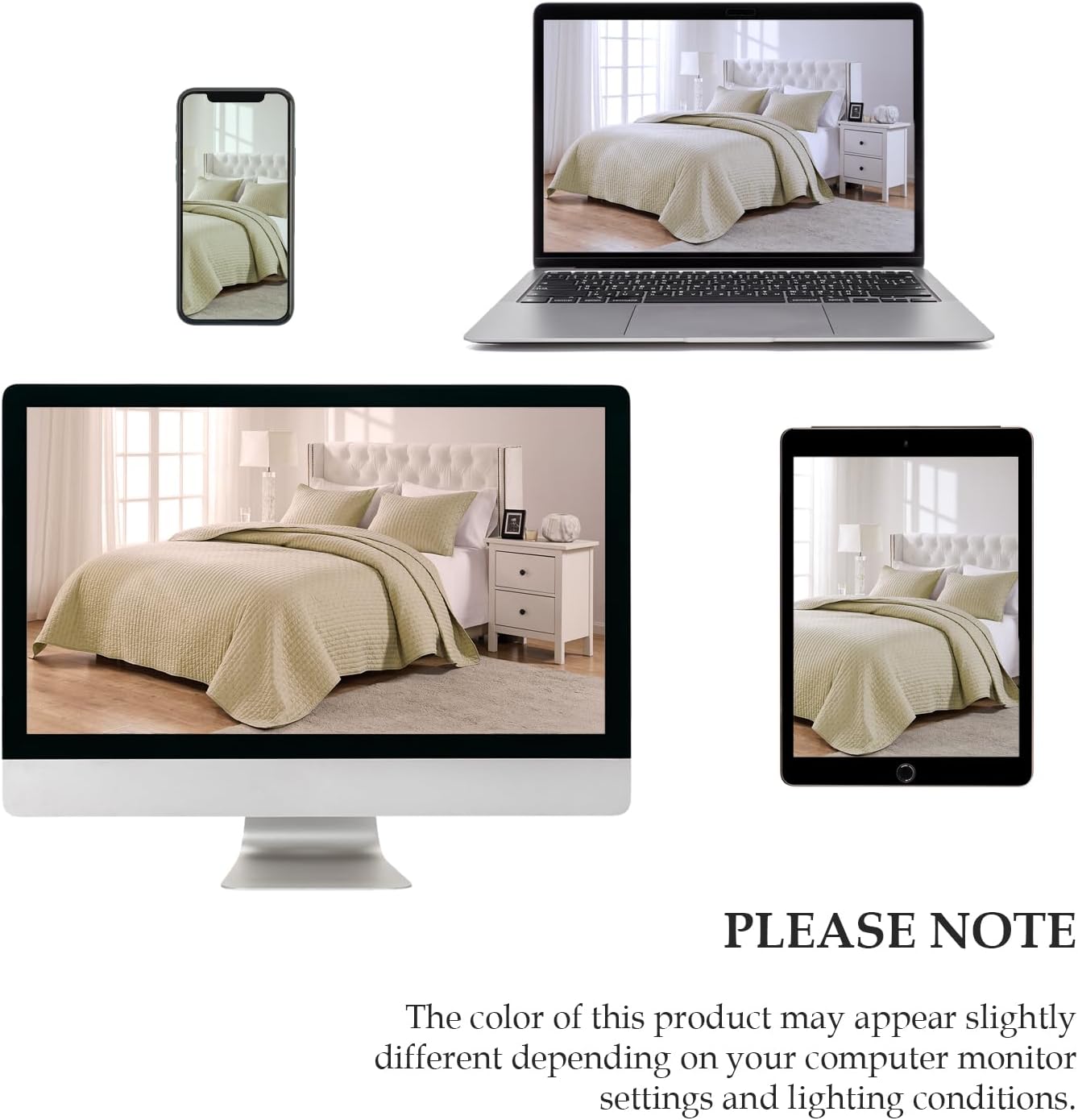 Greenland Home Textured Bedding Set Twin XL Antique White