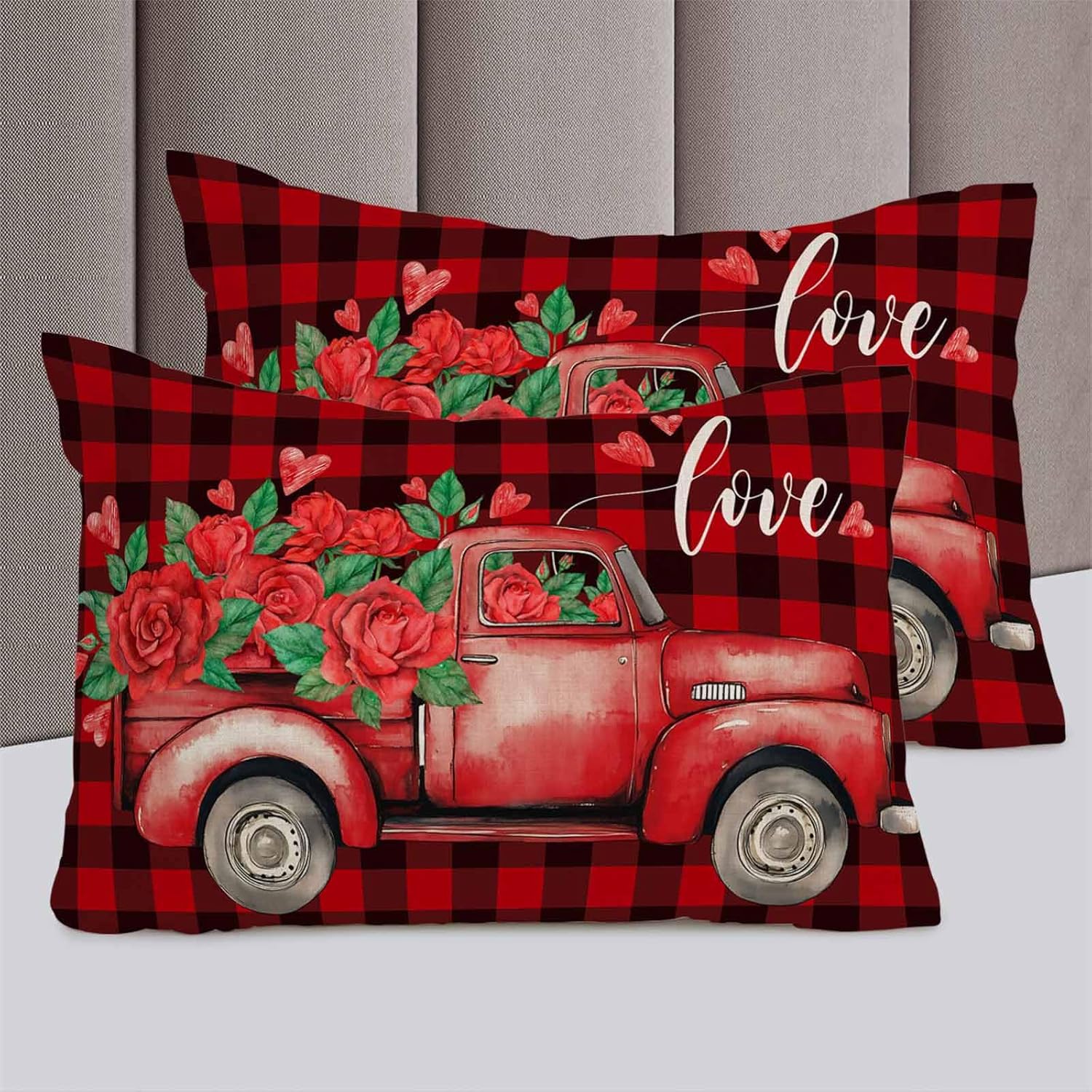 ZOE GARDEN Valentines Queen Duvet Set 3 Piece