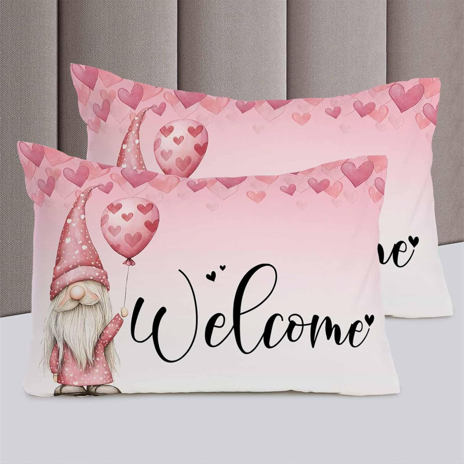 ZOE GARDEN Valentines Bed Duvet Cover Set Twin Size 3 Pieces