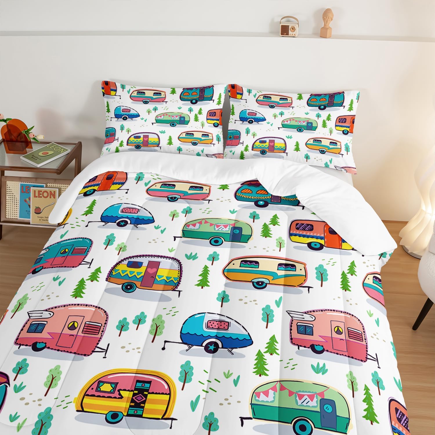 HOSIMA Forest Printed Comforter Set for Kids