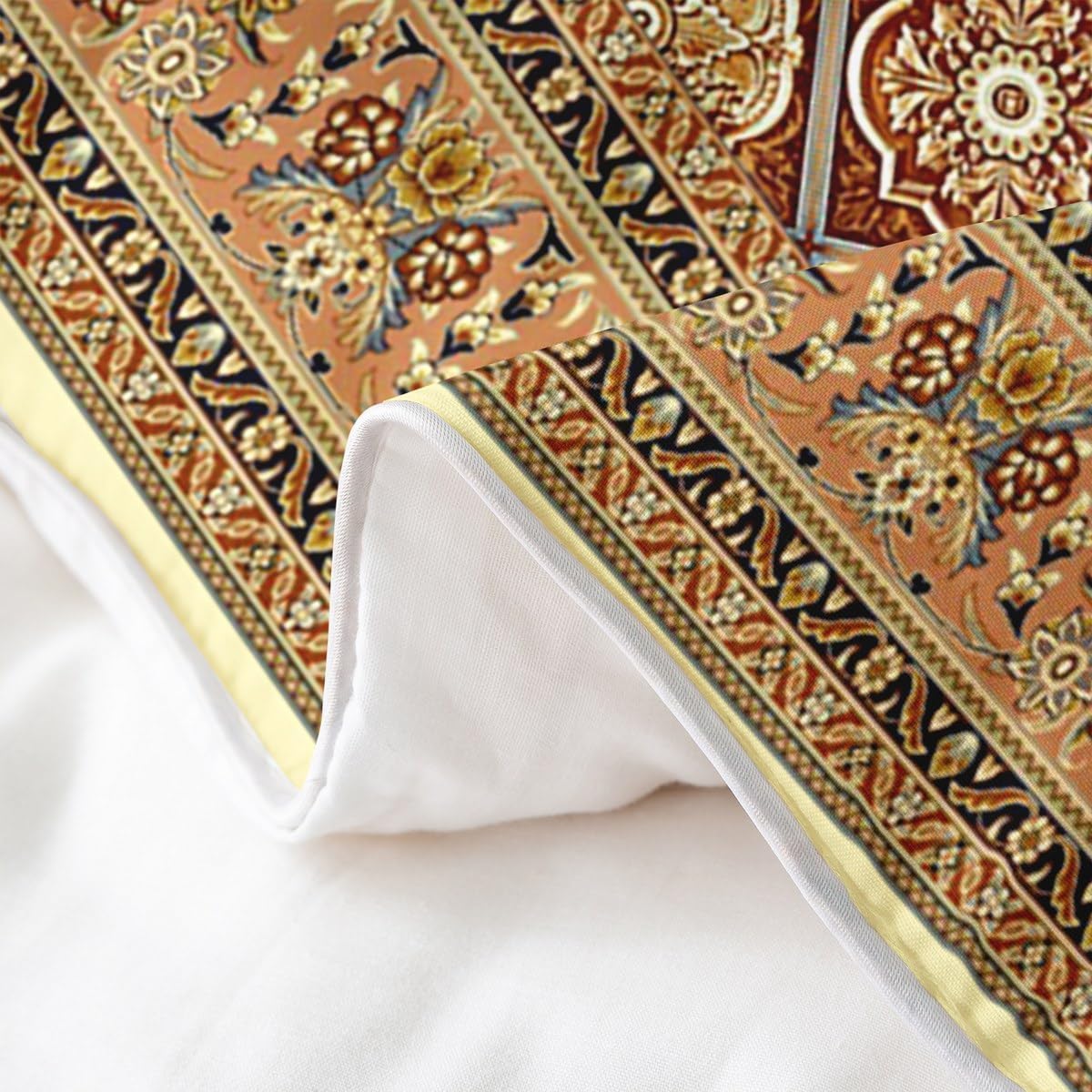 Feelyou Boho Paisley Duvet Cover Set for Kids 1